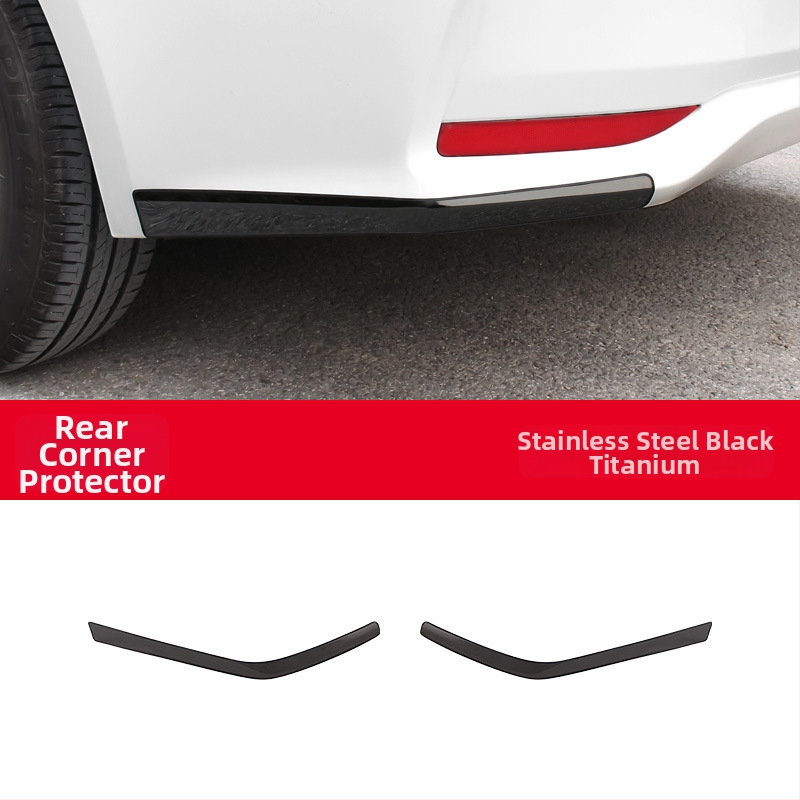 Toyota Corolla 2019–2024 jaoks: esikaitseraiba, nurga kaitse, udutuled dekoratiivne joon; ei ühildu sportversiooniga.