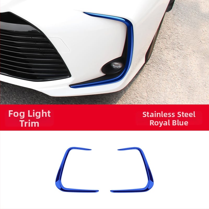 Toyota Corolla 2019–2024 jaoks: esikaitseraiba, nurga kaitse, udutuled dekoratiivne joon; ei ühildu sportversiooniga.