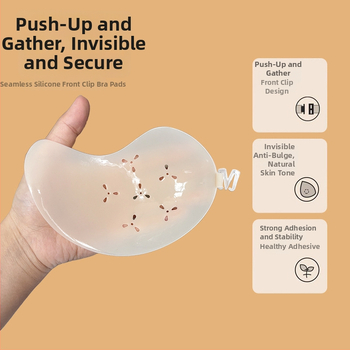 Silicone krūšu plāksteris mango formas, ultra plāns, elpojošs, neredzams, līgavas kleitai
