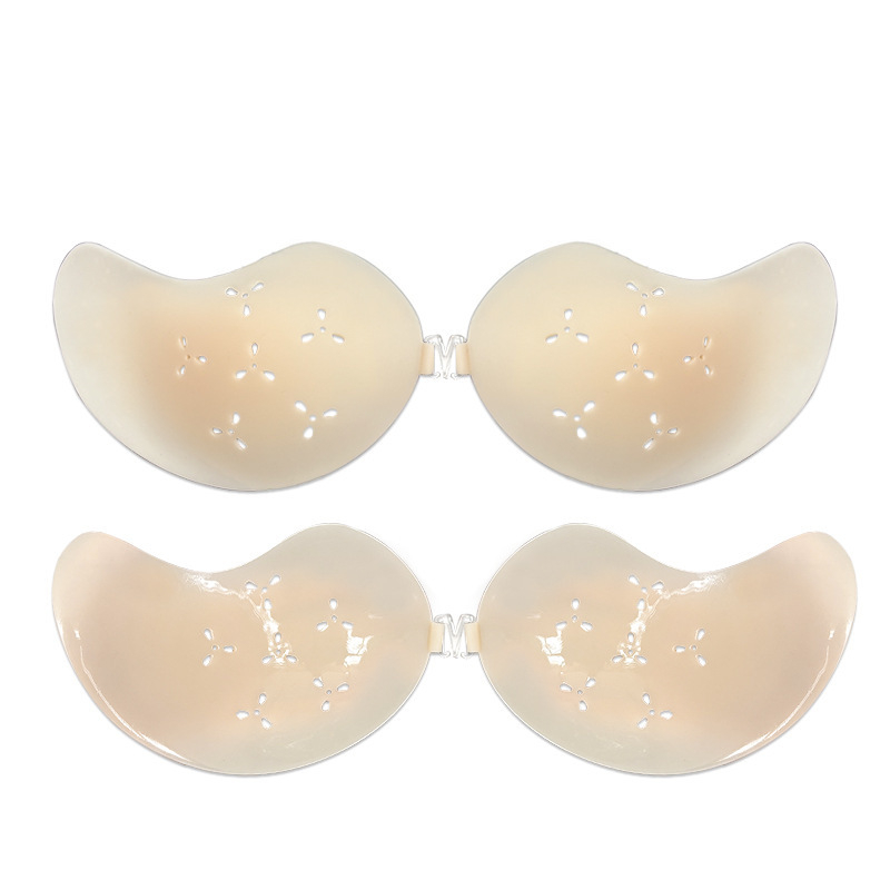 Silicone krūšu plāksteris mango formas, ultra plāns, elpojošs, neredzams, līgavas kleitai