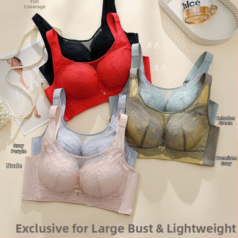 Tube-top push-up krūšturis ar platām siksnām, 3/4 kauss, plānas formētas kupas, mežģīņu poliesteris, kokvilnas odere, regulējams, elpojošs