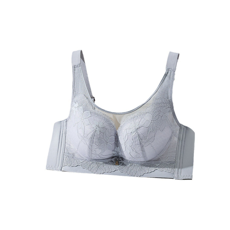 Tube-top push-up krūšturis ar platām siksnām, 3/4 kauss, plānas formētas kupas, mežģīņu poliesteris, kokvilnas odere, regulējams, elpojošs