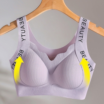 Pilns krūšturis ar neilona materiālu, plāni formēti kausi, regulējams savienojums, ērts atbalsts, aizmugurē četru rindu aizdare.