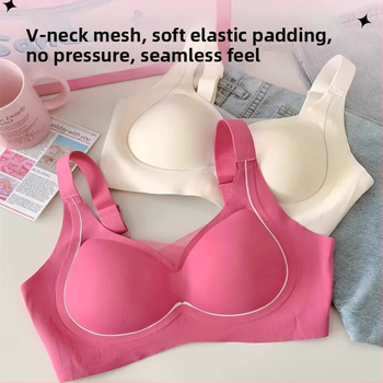 Sieviešu krūšturis – pret gravitācijas pacēlājs, mīksta atbalsta, pilna kauss ar vidēji formētu kupolu, neilona audums ar spandeks iekšpusi, aizmugurē četrrindu aizdare, elpojošs komforts