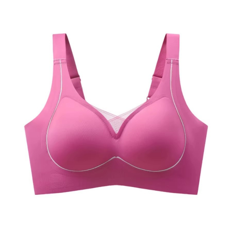 Sieviešu krūšturis – pret gravitācijas pacēlājs, mīksta atbalsta, pilna kauss ar vidēji formētu kupolu, neilona audums ar spandeks iekšpusi, aizmugurē četrrindu aizdare, elpojošs komforts