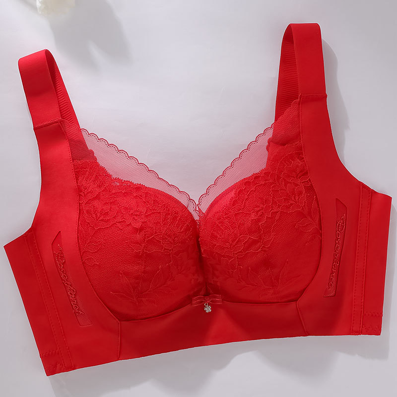 Push-Up krūšturis, 3/4 kauss, elpojošs modal, mežģīne, bezvadu