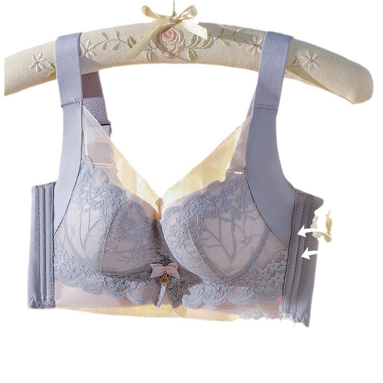 Krūšturis ar savākšanu, pacelšanu un regulēšanu; 3/4 krūze, bieza veidota krūze, fiksētas dubultās siksnas, mugurā četri aizdari