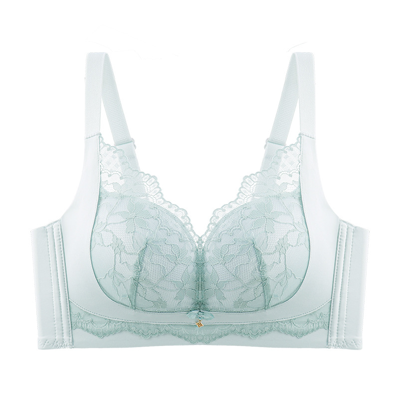 Mežģīņu Push-Up krūšturis ar 3D kausiem, bez sānu kauliņiem; materiāls neilons, pildviela poliesters; kauss vidējāsformas; mugurējā aizdare ar četriem sprādžām; elpojošs, ērts