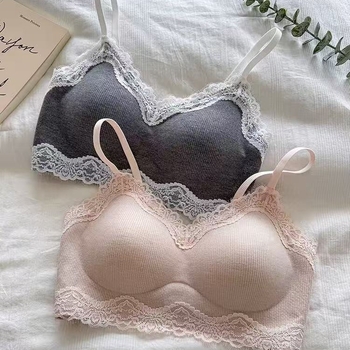 Ženski brušeni termalni grudnjak za male grudi, push-up, tanak kroj, bez šavova, protiv opuštanja, seksi leđa
