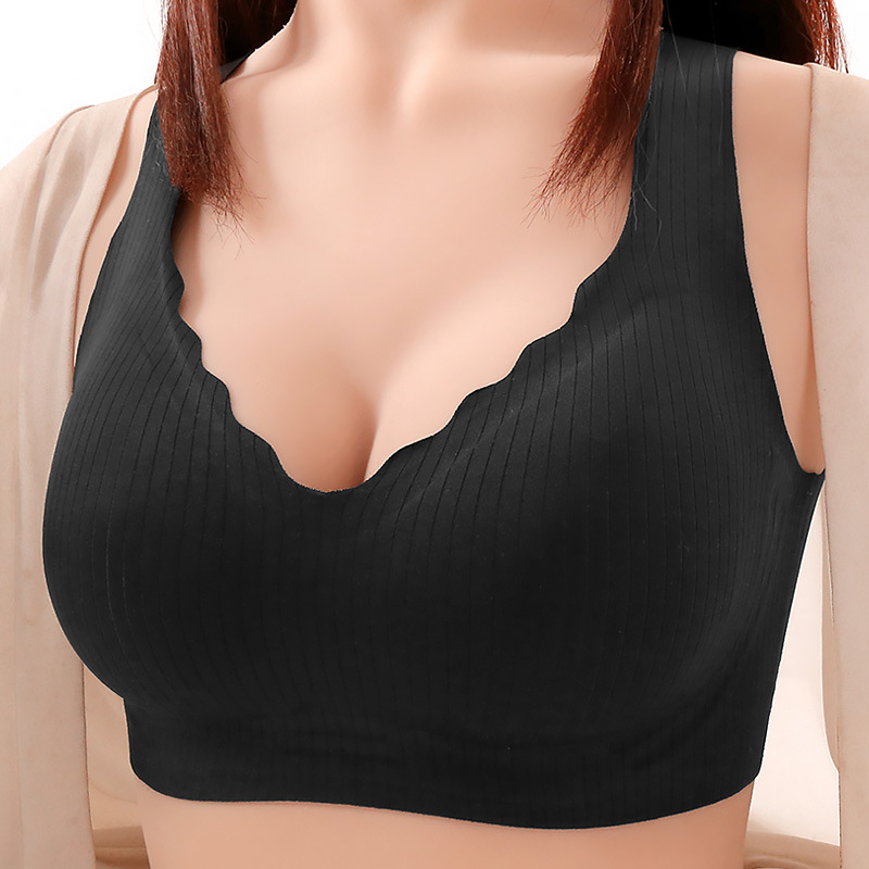 Sieviešu bezšuvju sporta krūšturis, bezšuvju dizains, tanktop stils, ar plānām formējošām kausiņām, pilns kauss, neilona audums