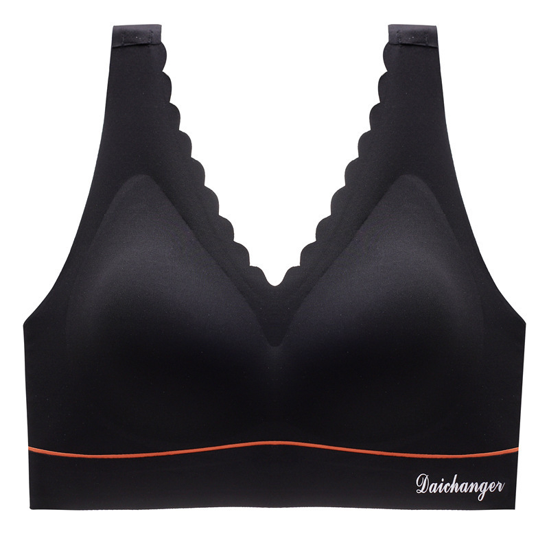 Traadita rinnahoidja täis koppidega, ilma õmblusteta, sportlik vest-stiil koos fikseeritud kahekordsete rihmadega, 70–80% nailon, ilma terasrõngata