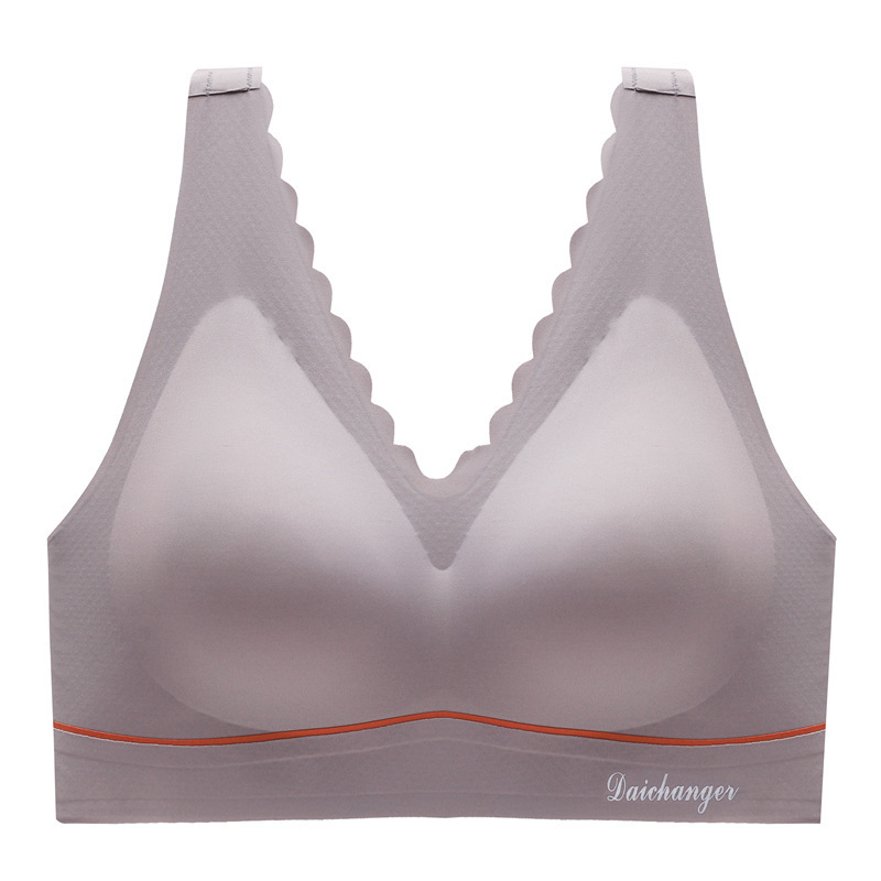 Traadita rinnahoidja täis koppidega, ilma õmblusteta, sportlik vest-stiil koos fikseeritud kahekordsete rihmadega, 70–80% nailon, ilma terasrõngata