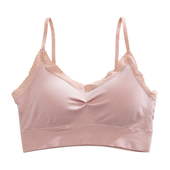 Bezšuvju caurulvē virsotne ar pilnajiem kausiem, latex formēti kausi, kokvilnas audums, fiksēti dubulti plecu siksnas