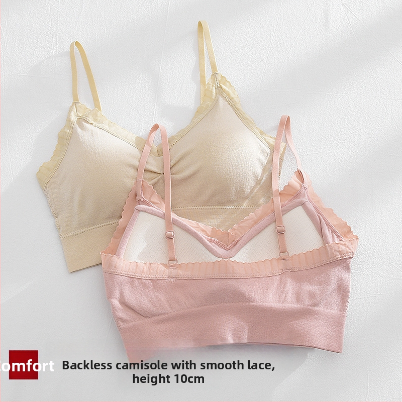 Bezšuvju caurulvē virsotne ar pilnajiem kausiem, latex formēti kausi, kokvilnas audums, fiksēti dubulti plecu siksnas