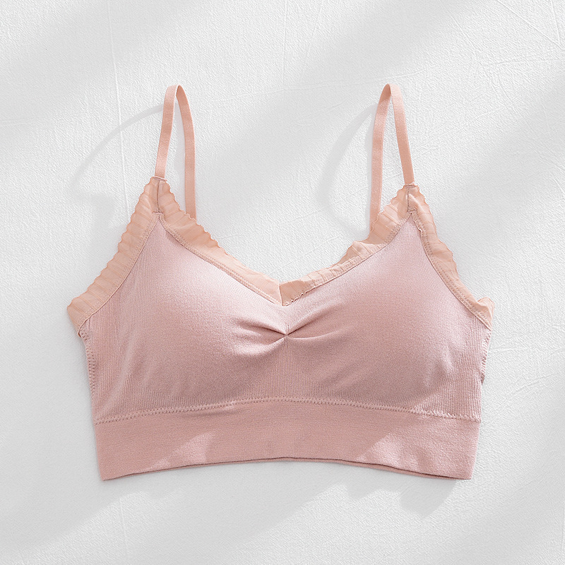 Bezšuvju caurulvē virsotne ar pilnajiem kausiem, latex formēti kausi, kokvilnas audums, fiksēti dubulti plecu siksnas