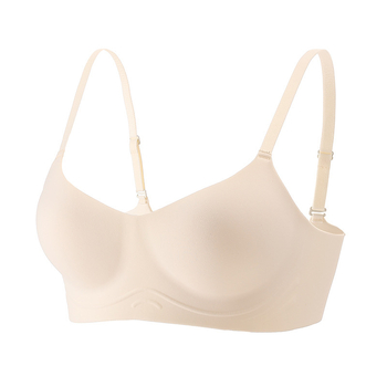 Push-Up rinnahoidja 3/4 kausiga, ilma õmblusteta, õhukesed vormitud kausid, fikseeritud topelt õlapaelad, selja kolme rea haakidega