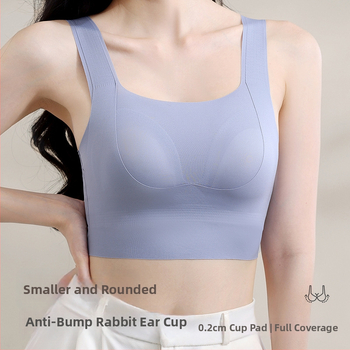 Sutien cupe modelate subțiri, Rabbit Cup, material nylon 90–95%, respirabil, invizibil, confortabil, design frumos la spate