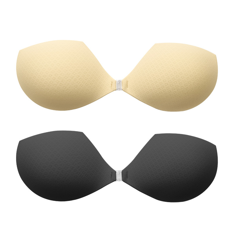 Silicone krūšu plāksteris pacēlumam, plāns un elpojošs, rombu formas spraugas, neuzkrītošs krūštura spilventiņš kāzu tērpam