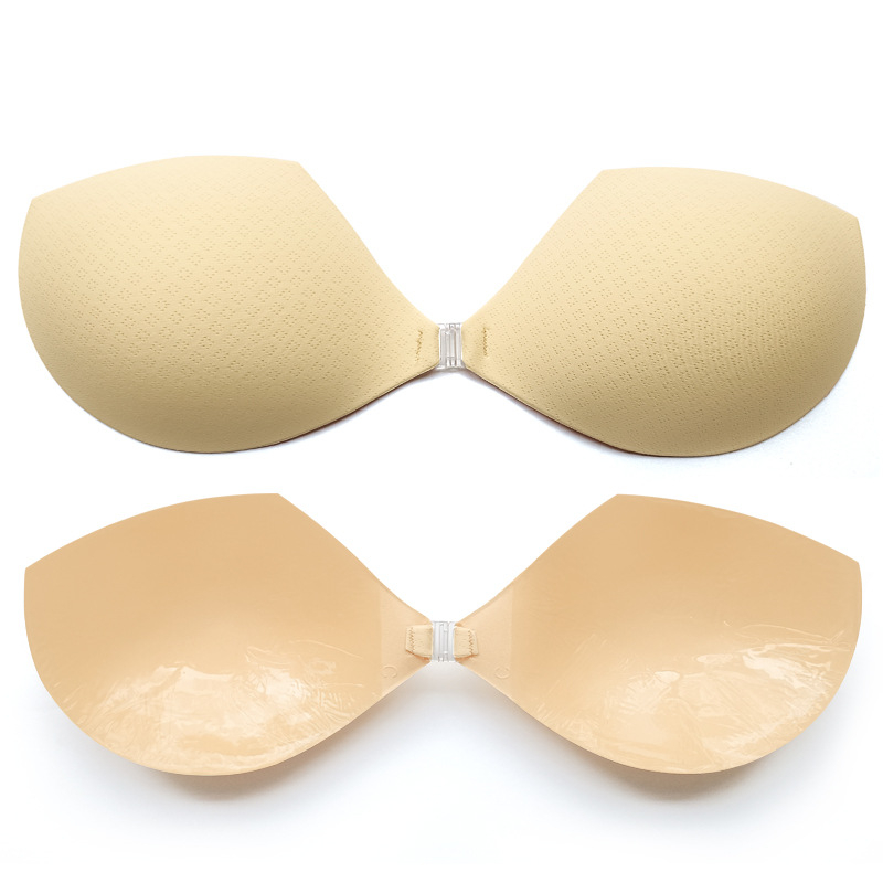 Silicone krūšu plāksteris pacēlumam, plāns un elpojošs, rombu formas spraugas, neuzkrītošs krūštura spilventiņš kāzu tērpam