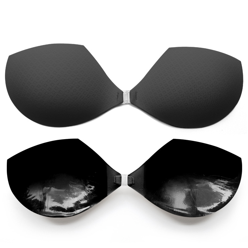 Silicone krūšu plāksteris pacēlumam, plāns un elpojošs, rombu formas spraugas, neuzkrītošs krūštura spilventiņš kāzu tērpam