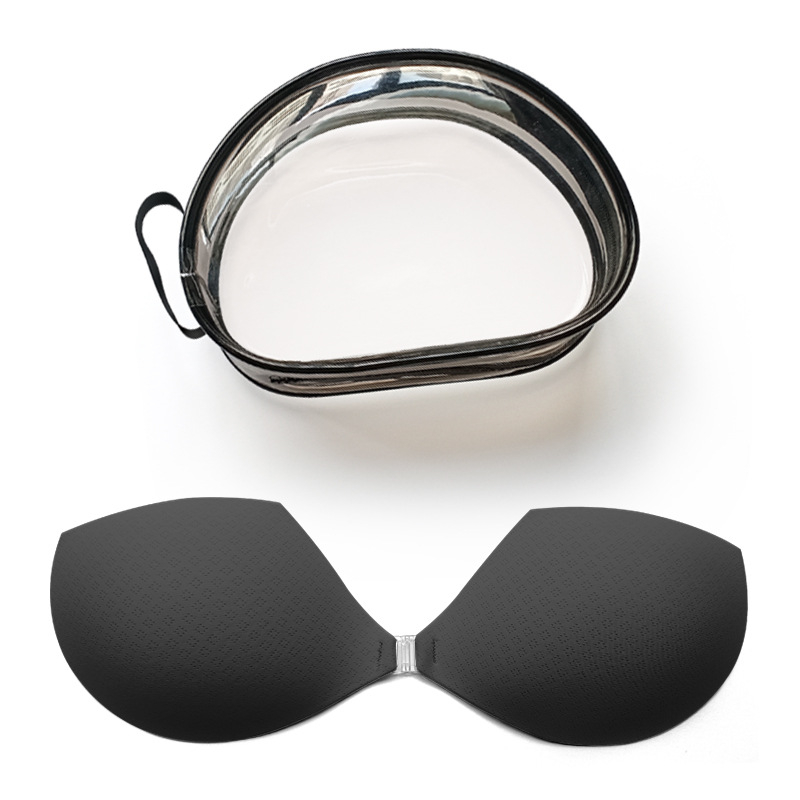 Silicone krūšu plāksteris pacēlumam, plāns un elpojošs, rombu formas spraugas, neuzkrītošs krūštura spilventiņš kāzu tērpam