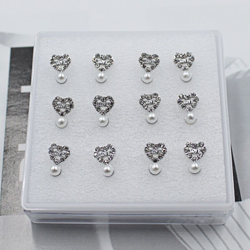 Naistele mõeldud kõrvarõngad, hüpoallergilised plastist põhikadmega, kristallide ja pärlitega, pastorali stiil, roostevabast terasest postid, kevad 2025