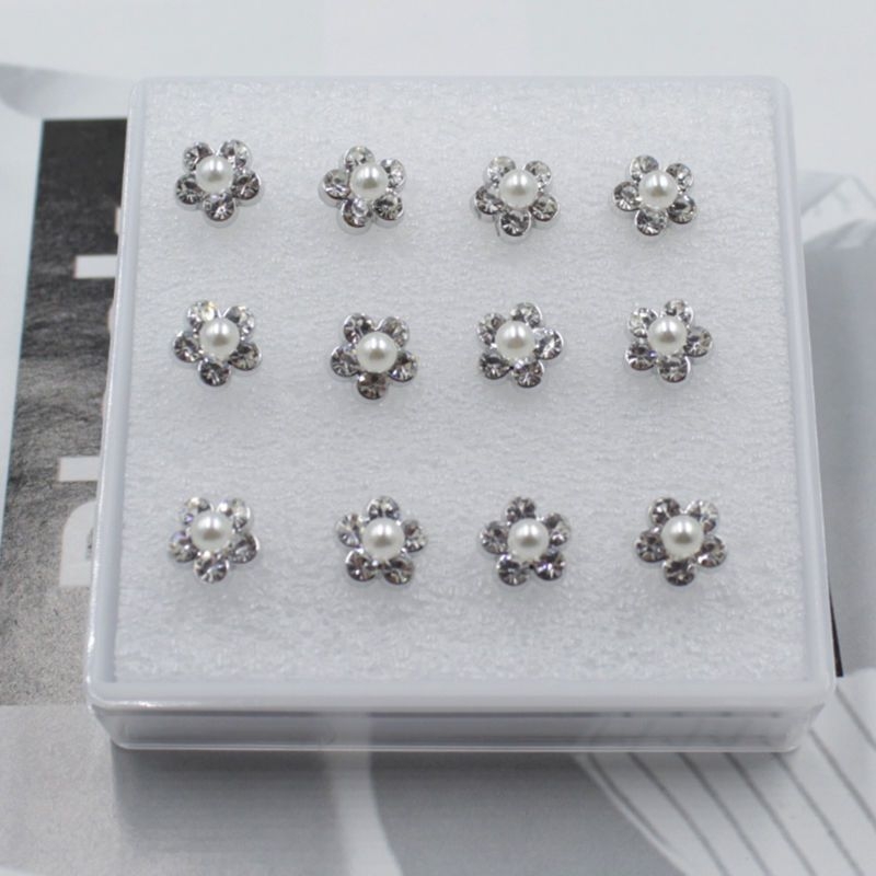 Naistele mõeldud kõrvarõngad, hüpoallergilised plastist põhikadmega, kristallide ja pärlitega, pastorali stiil, roostevabast terasest postid, kevad 2025