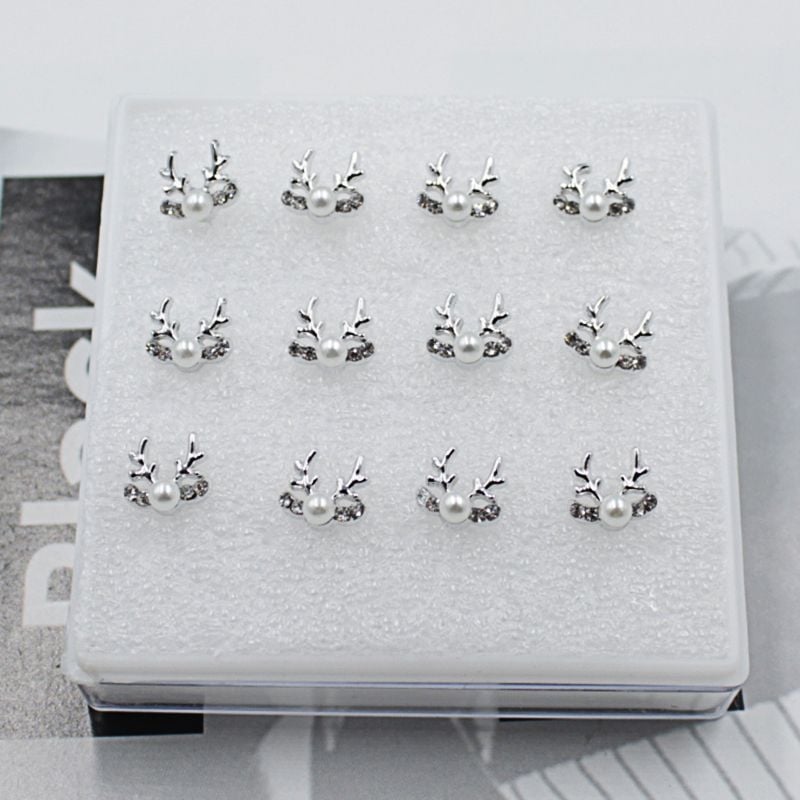 Naistele mõeldud kõrvarõngad, hüpoallergilised plastist põhikadmega, kristallide ja pärlitega, pastorali stiil, roostevabast terasest postid, kevad 2025