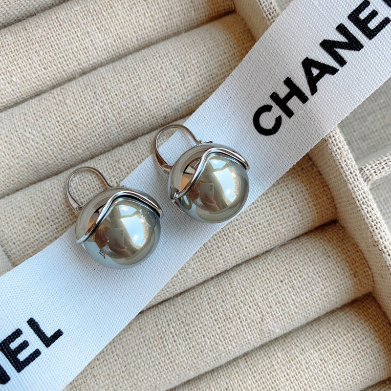 Pärl stud kõrvarõngad kahe kandmise viisi, metallist korpus, vasest postid, geomeetriline stiil, naistele