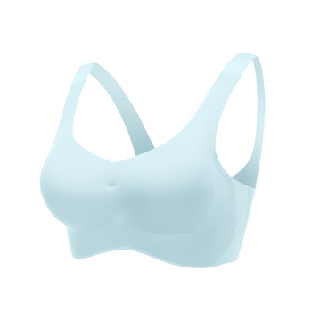 Sutien yoga dintr-un singur piesă, fără cusături, stil vestă, cu cupă 3/4 și cupe groase, respirabil din spandex