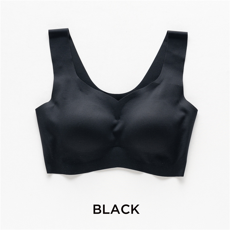 Sutien yoga dintr-un singur piesă, fără cusături, stil vestă, cu cupă 3/4 și cupe groase, respirabil din spandex