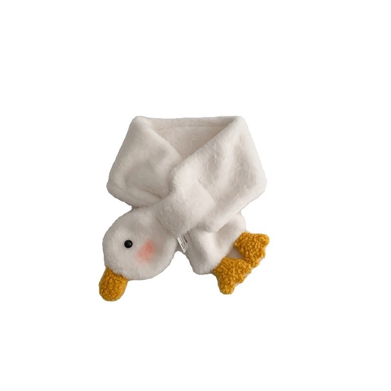 Dječji šal, unisex, cartoon uzorak, topao pliš materijal za jesen i zimu