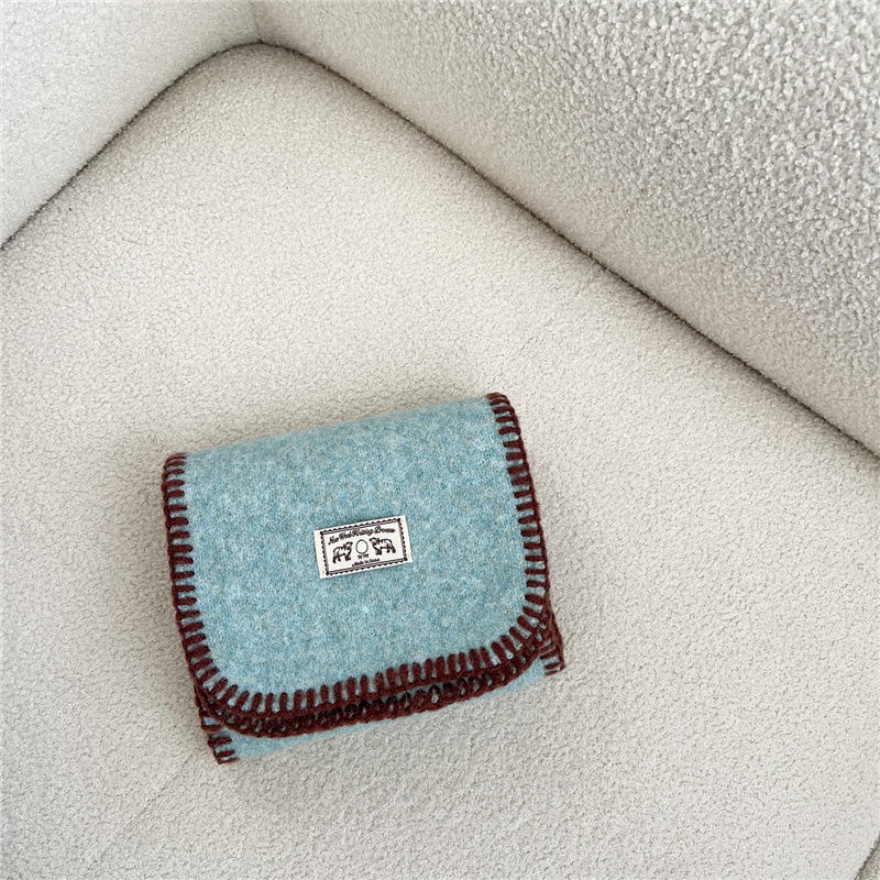 Vuneni šal za djecu, uzorak usklađenih boja, pravokutni oblik, jesen-zima 2025, održava toplinu