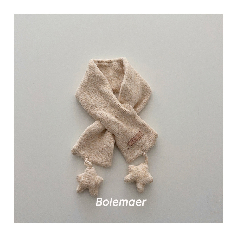 Dječji vuneni šal, pleteni, uzorak crtani, pravokutni oblik, japansko-korejski stil, zima/jesen