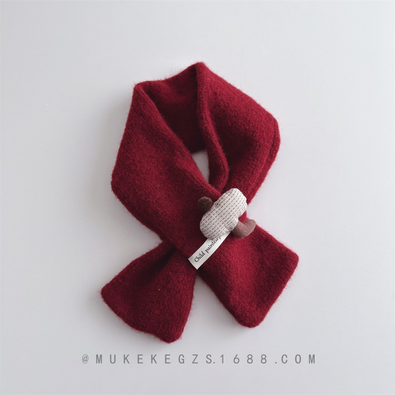 Šal – Unisex pleteni dodatak, akrilna/lažna vunena smjesa, jednostavno tkanje, jednobojni uzorak, zadržava toplinu