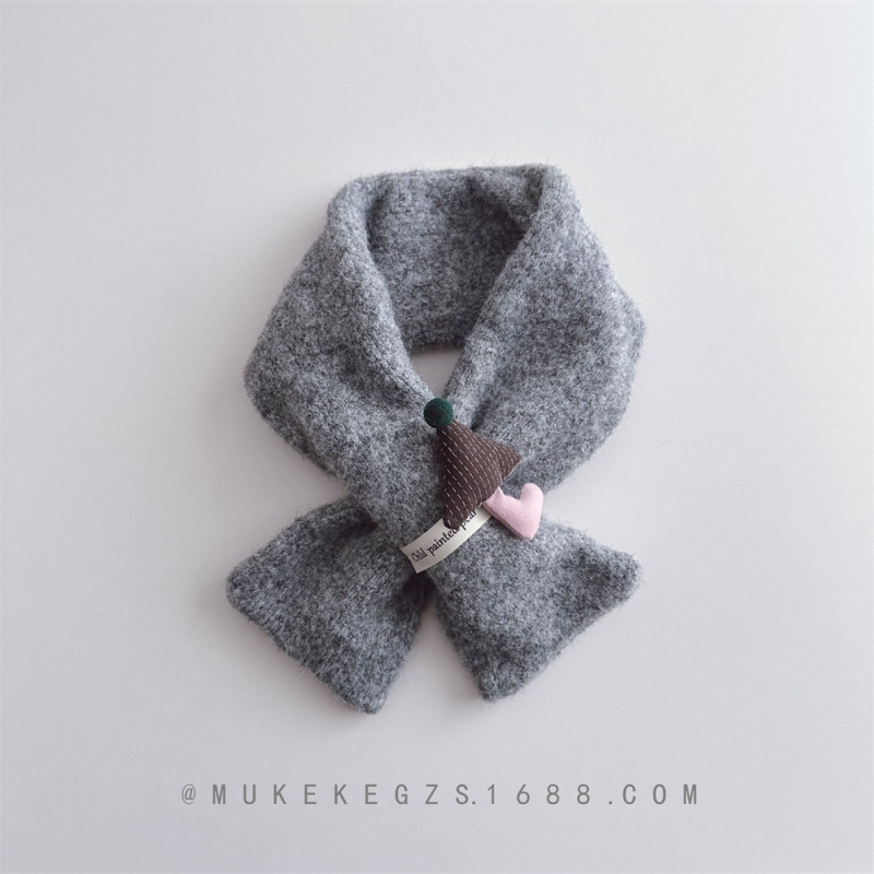 Šal – Unisex pleteni dodatak, akrilna/lažna vunena smjesa, jednostavno tkanje, jednobojni uzorak, zadržava toplinu