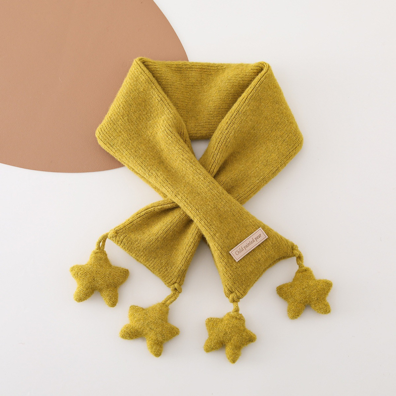 BeBi šal, unisex, zima, monohromatski uzorak, vunen