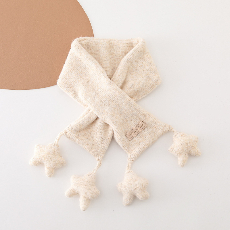 BeBi šal, unisex, zima, monohromatski uzorak, vunen