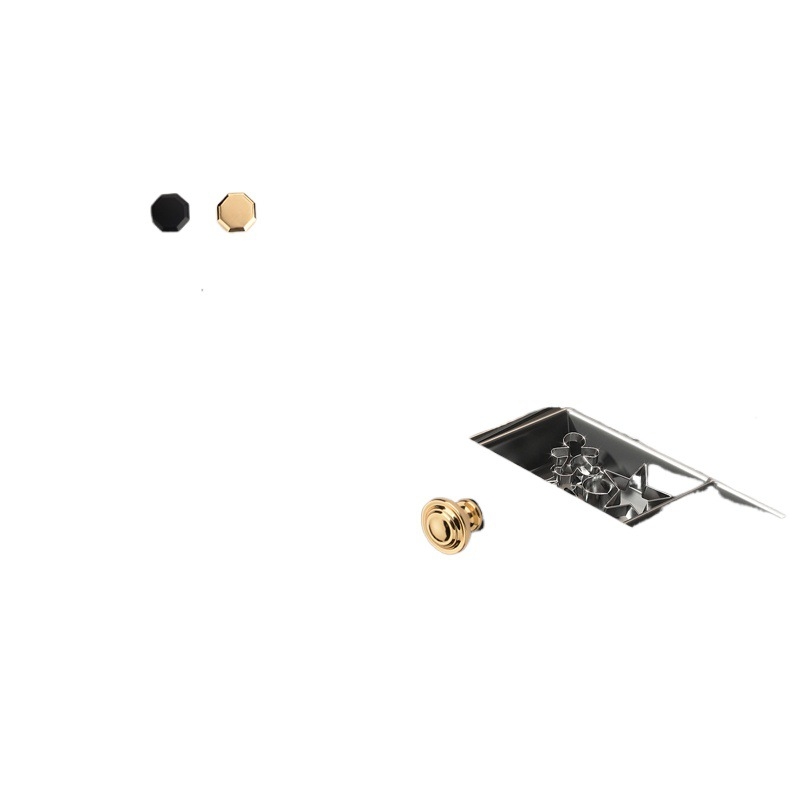 Stalčiaus rankena iš cinko lydinio, Europos stilius, vienos skylės, modelis 5009, tinka stalčiams