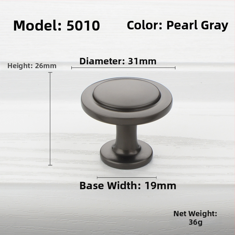 Stalčiaus rankena iš cinko lydinio, Europos stilius, vienos skylės, modelis 5009, tinka stalčiams
