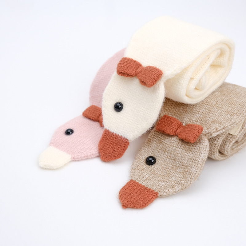 Uniszex sál, kevert anyag, téli szezon, japán-koreai aranyos stílus