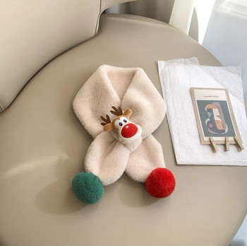 Šal - unisex, plišani materijal, zimska toplina, japansko-korejski stil