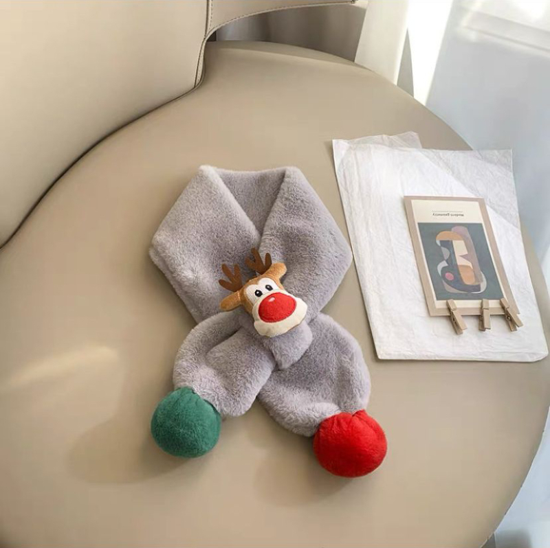 Šal - unisex, plišani materijal, zimska toplina, japansko-korejski stil