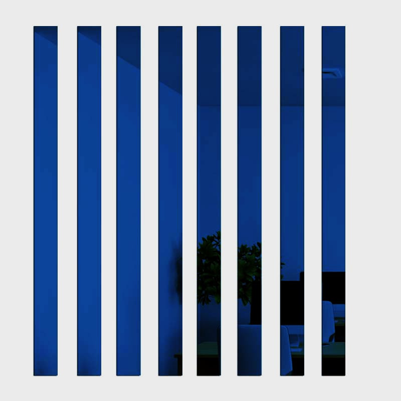 Akrüülpeegel seina kleebis – geomeetriline dekoratiivne kleebis, mitmeosaline komplekt (5+ tk), kaasaegne minimalistlik stiil