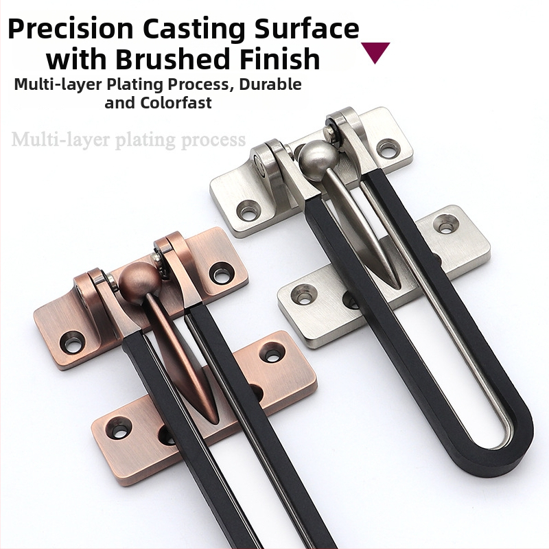 F-tip durvju aizslēgs, modeļa Yg008, materiāls: cinka sakausējums, virsmas apdare: elektroplātēšana, zīmols: Ecrew/yigu, stils: mūsdienīgs minimālisms