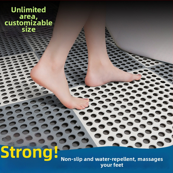 Plastmasas savienojamās paklājiņas vannas istabai un virtuvei, griežami pēc izmēra, pretslīdoši, ūdensizturīgi