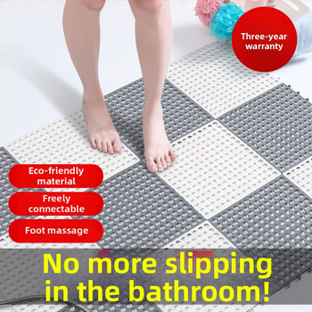 Plastmasas savienojamās paklājiņas vannas istabai un virtuvei, griežami pēc izmēra, pretslīdoši, ūdensizturīgi