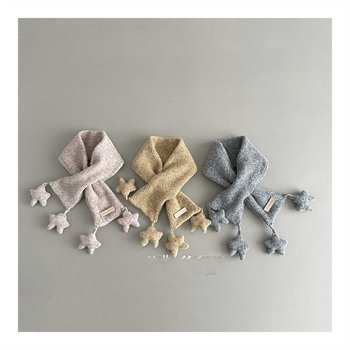 Ανδρικό φουλάρι από βαμβακερό σατέν, με σχέδιο αστεριών, για άνοιξη