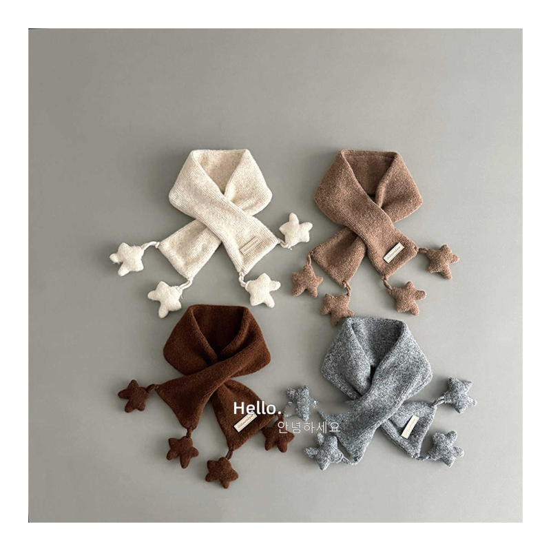 Ανδρικό φουλάρι από βαμβακερό σατέν, με σχέδιο αστεριών, για άνοιξη