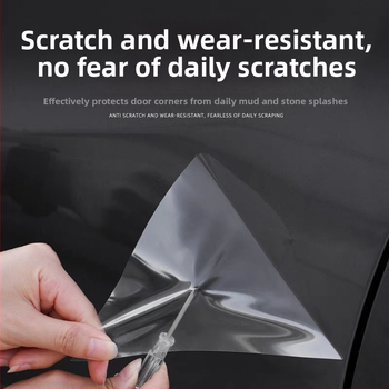 Folie TPU de protecție a ușii din spate pentru Tesla Model Y și Model 3 — compatibilă, garanție de 1 an
